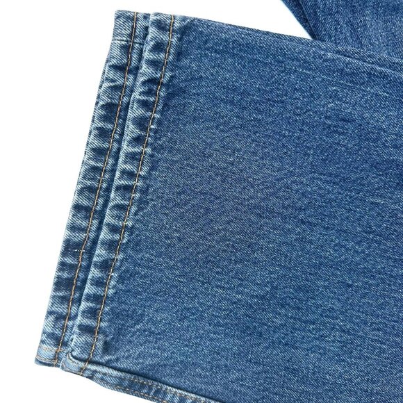Levi's 505 Regular Fit Men's Jeans size W44 L30, Rinse Medium wash 100 cotton - Picture 6 of 16